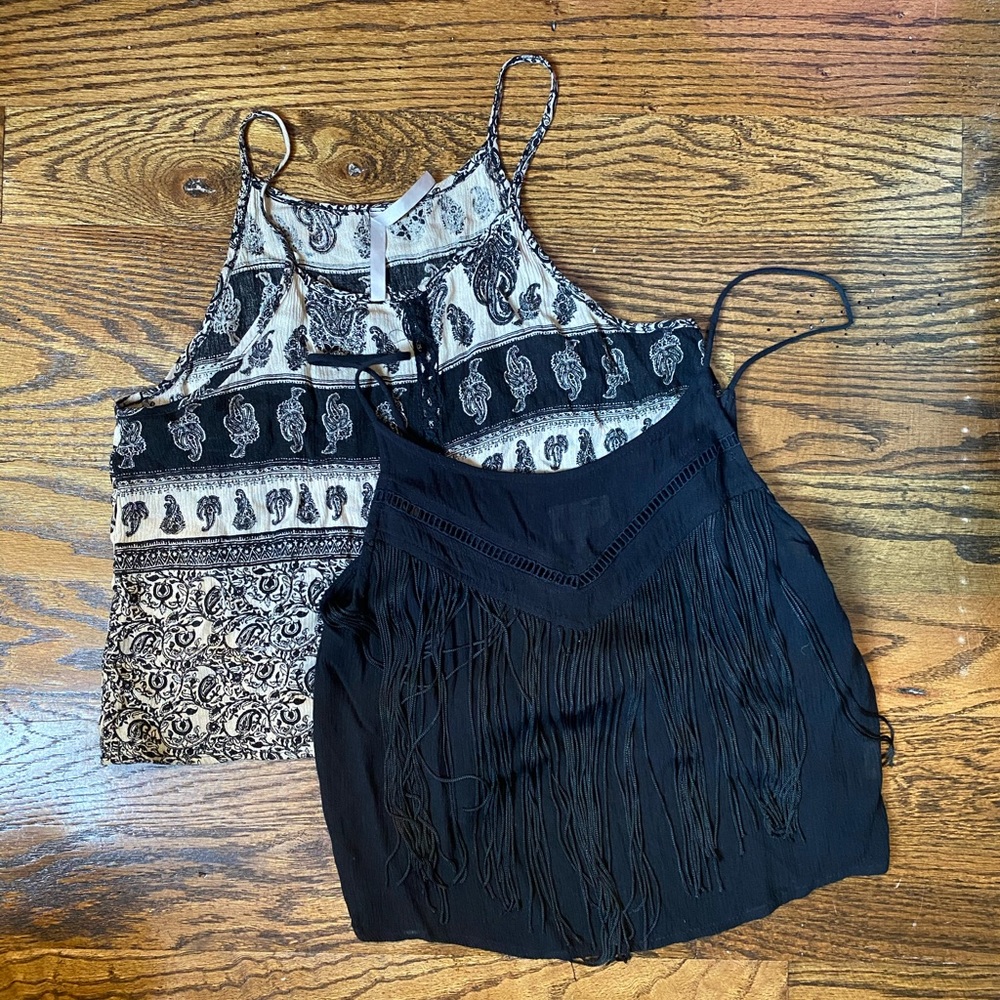 Pacsun Flowy Crop Bundle